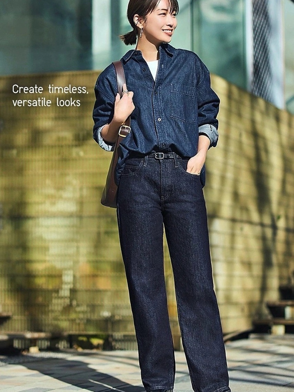 JW Anderson x Uniqlo Straight Leg Jeans in Dark Blue Size 30 - Picture 3 of 8